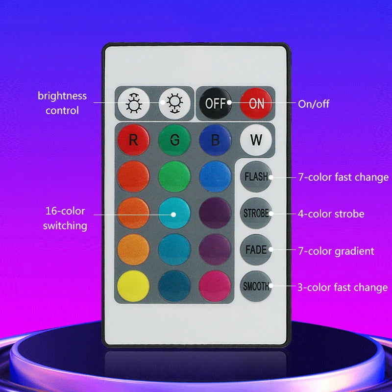 Remote Controlled RGB Desktop Bars - Vivid Setups