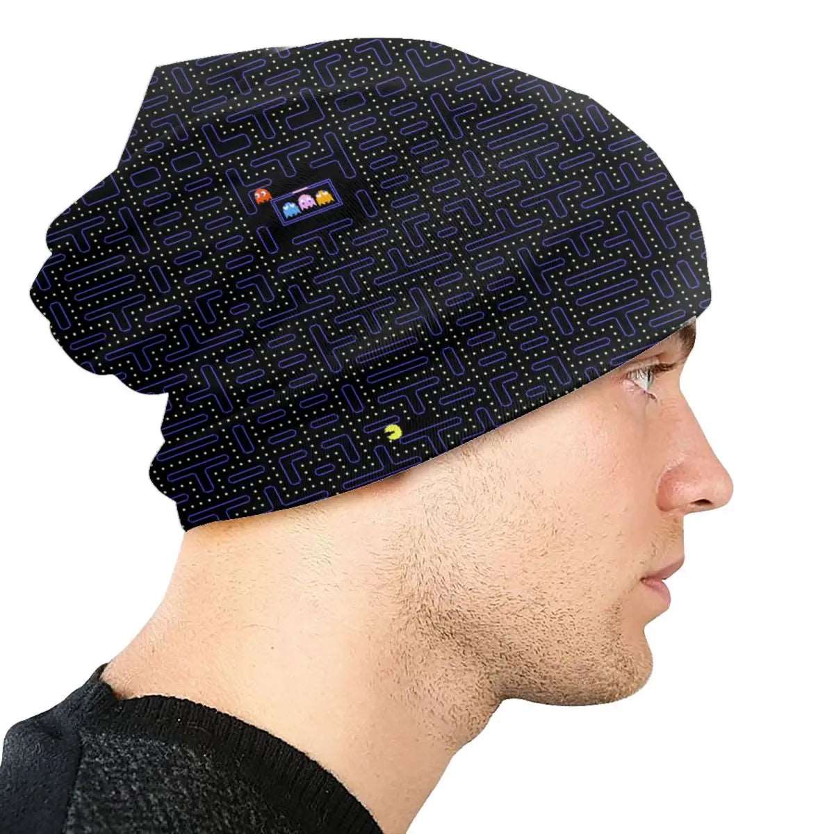 Retro Arcade Beanie Skull Cap - Vivid Setups
