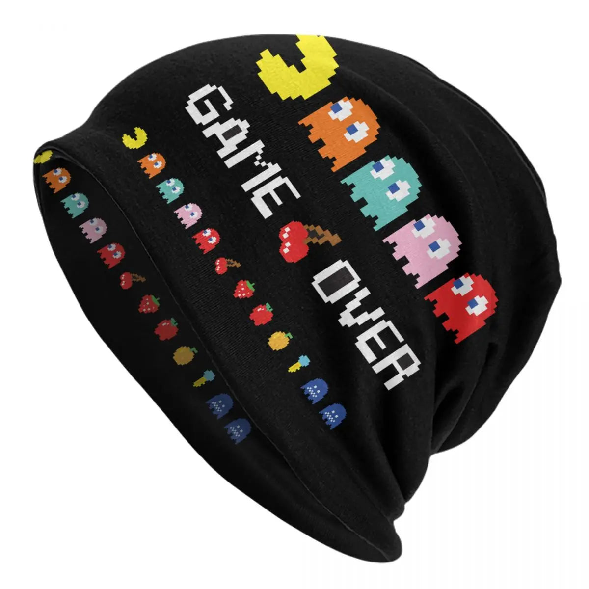 Retro Arcade Beanie Skull Hat - Vivid Setups