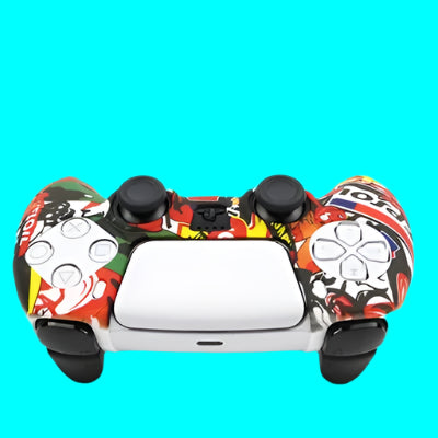 PS5 Controller Silicone Skin Sleeve & Thumb Grip Set - Vivid Setups