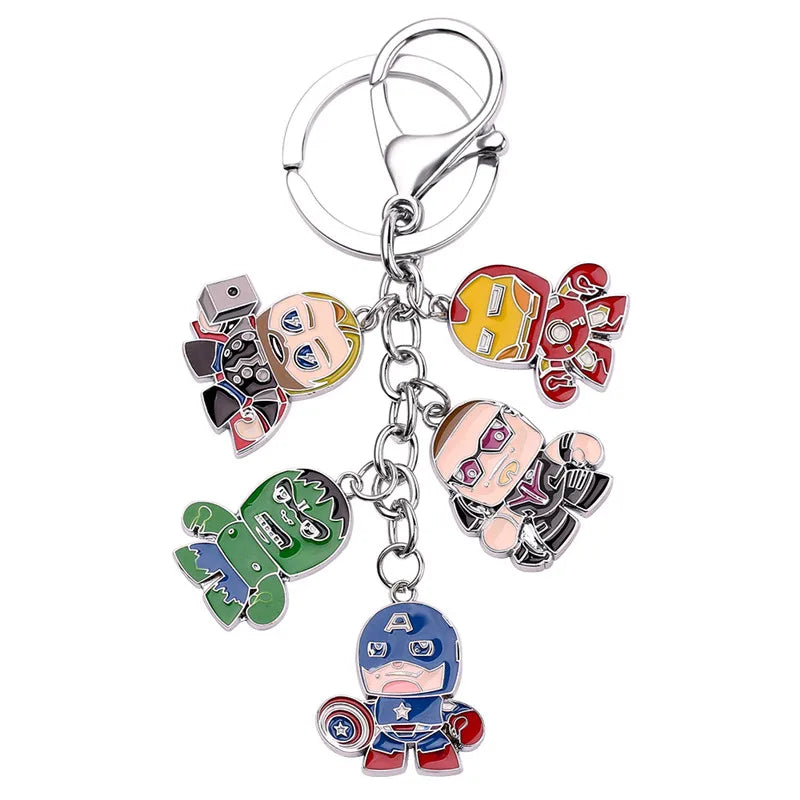 Super Hero Comics Character Keychain - Vivid Setups