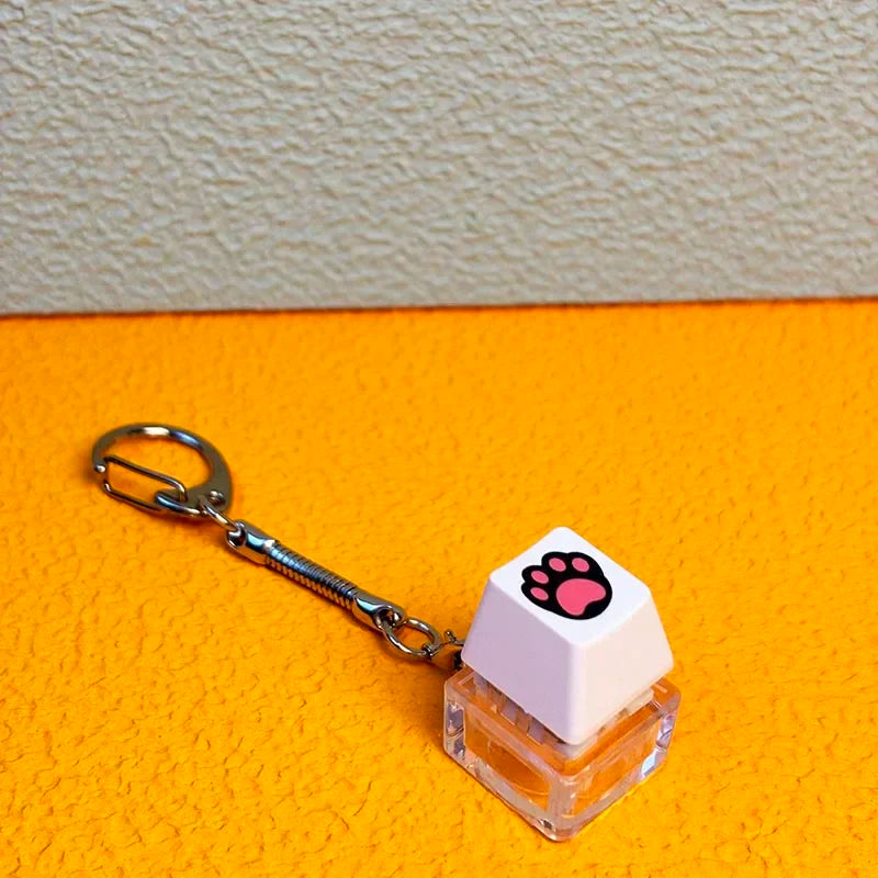 Keyboard Switch & Key Cap Fidget Keychain - Vivid Setups