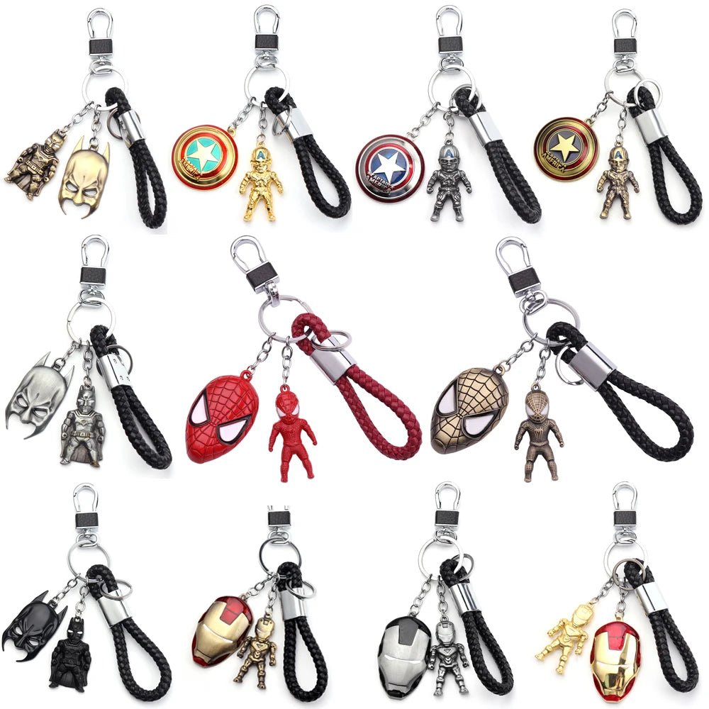 Super Hero Comics Character Keychain - Vivid Setups