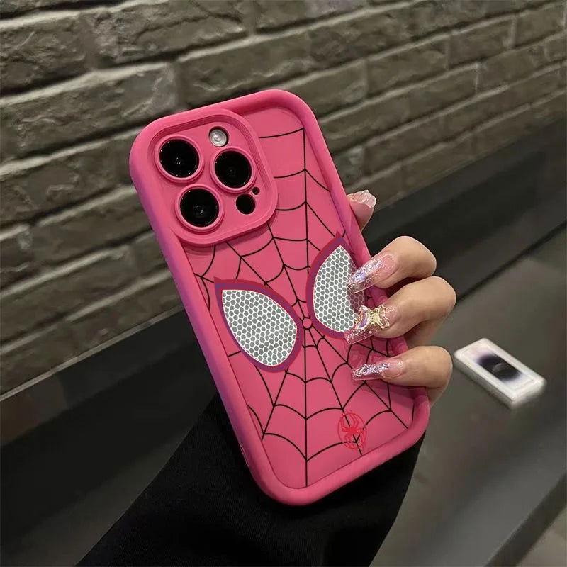Spider Man Anti-Bump Silicone Phone Case For iPhones - Vivid Setups