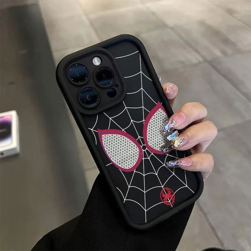 Spider Man Anti-Bump Silicone Phone Case For iPhones - Vivid Setups