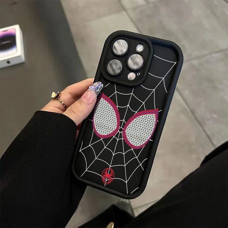 Spider Man Anti-Bump Silicone Phone Case For iPhones - Vivid Setups