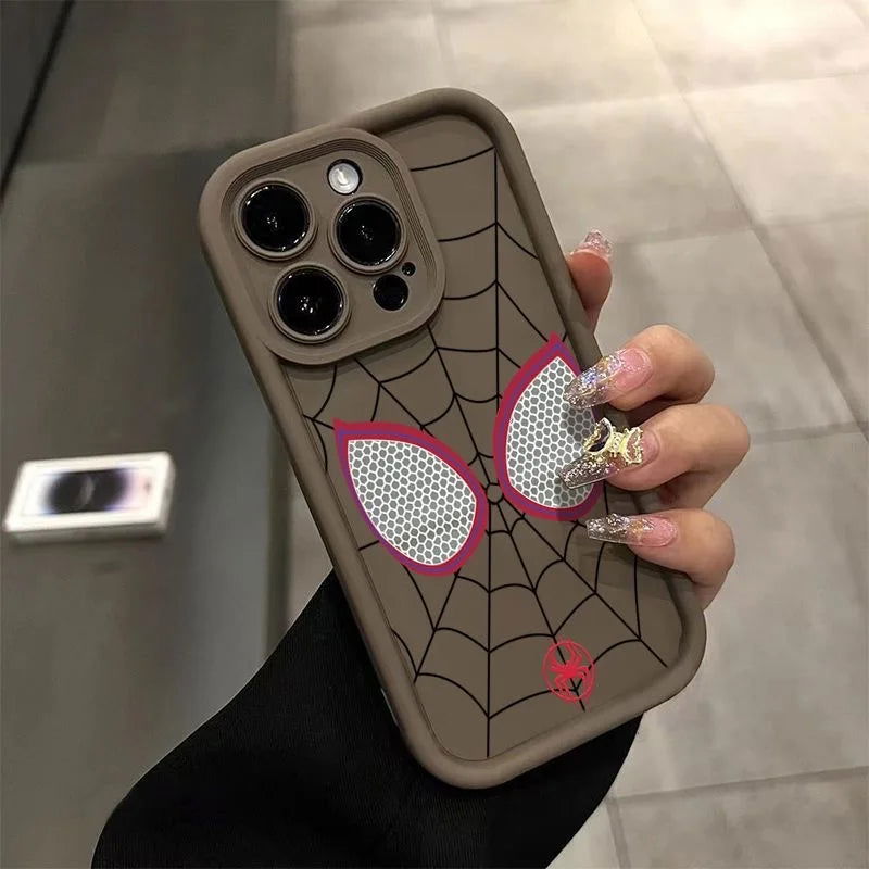 Spider Man Anti-Bump Silicone Phone Case For iPhones - Vivid Setups