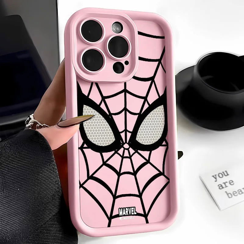 Spider Man iPhone Silicone Cool Cover - Vivid Setups