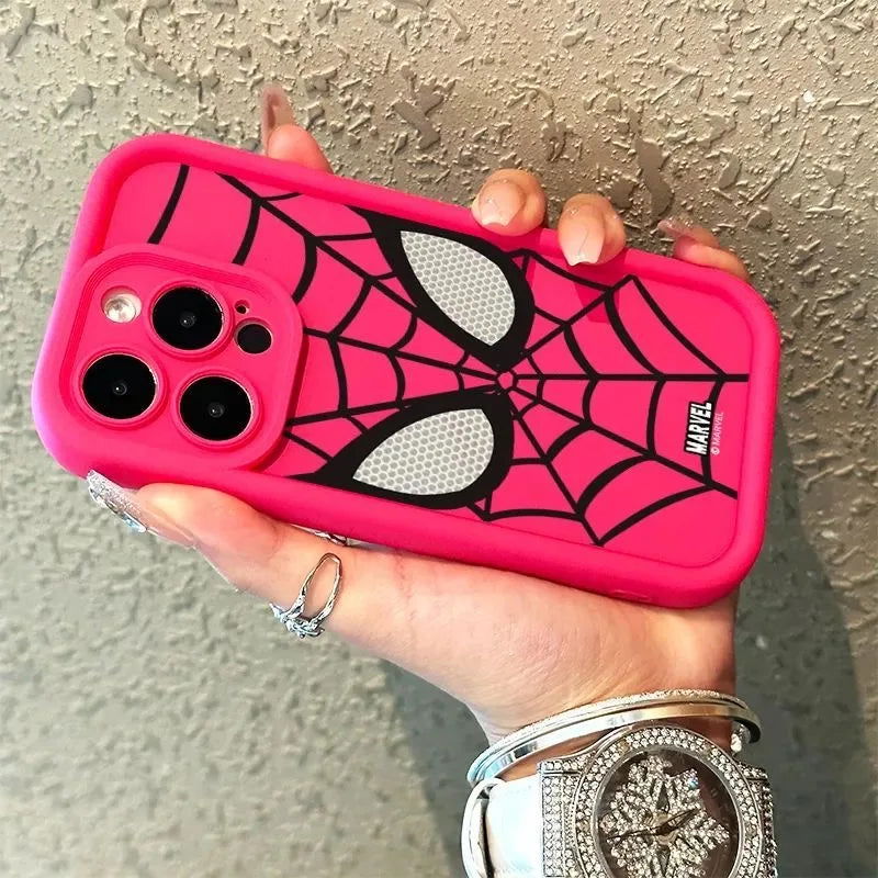 Spider Man iPhone Silicone Cool Cover - Vivid Setups