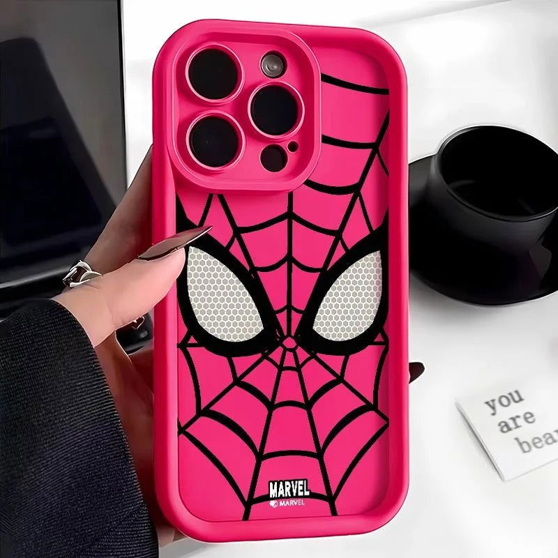 Spider Man iPhone Silicone Cool Cover - Vivid Setups
