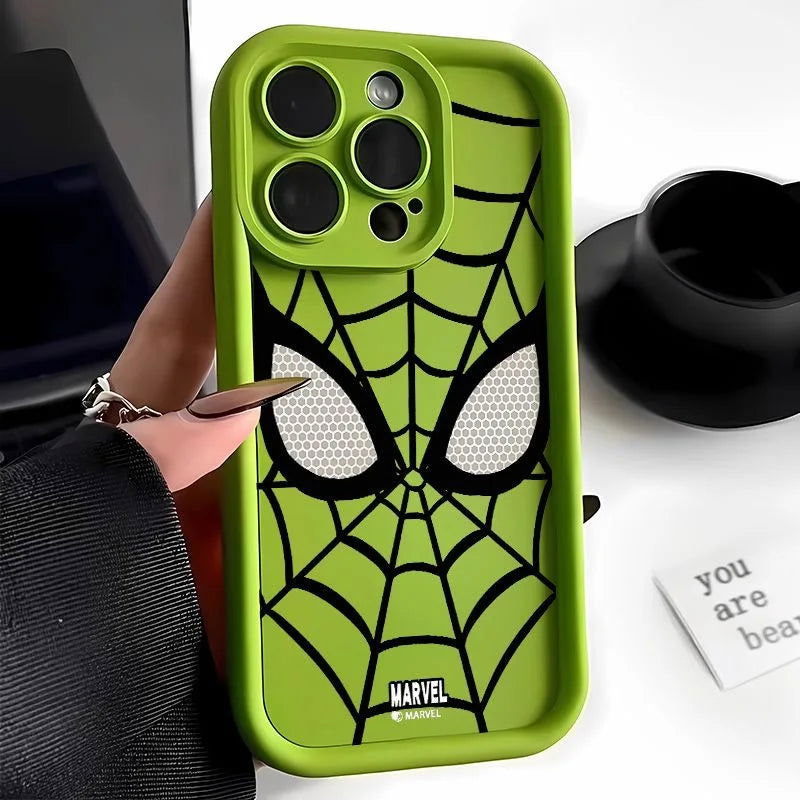 Spider Man iPhone Silicone Cool Cover - Vivid Setups