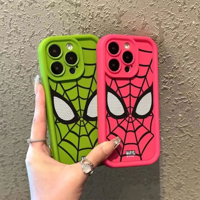 Spider Man iPhone Silicone Cool Cover - Vivid Setups