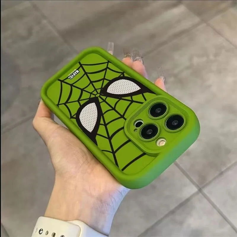 Spider Man iPhone Silicone Cool Cover - Vivid Setups
