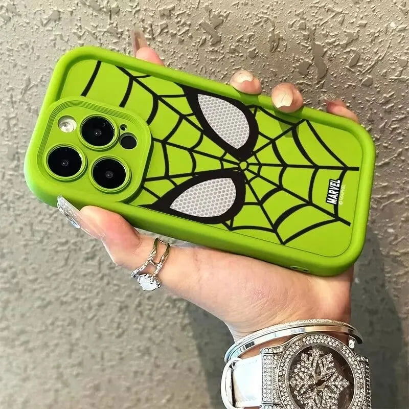Spider Man iPhone Silicone Cool Cover - Vivid Setups