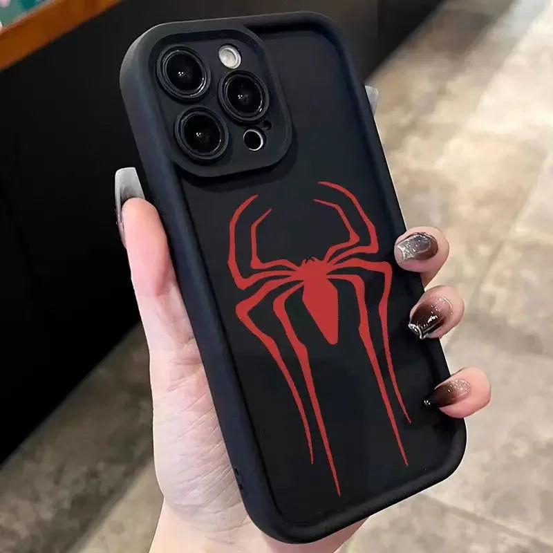 Spider Man iPhone Silicone Shockproof Cover - Vivid Setups