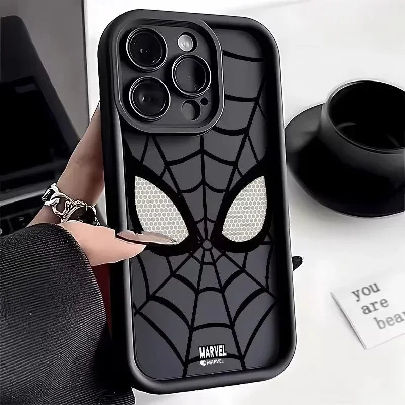 Spider Man iPhone Silicone Shockproof Cover - Vivid Setups