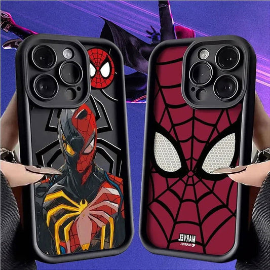 Spider Man iPhone Silicone Shockproof Cover - Vivid Setups