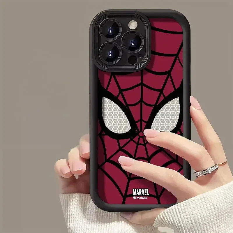 Spider Man iPhone Silicone Shockproof Cover - Vivid Setups