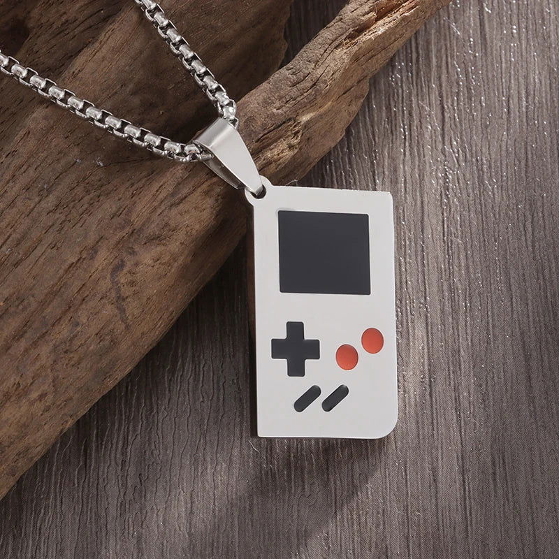 Stainless Steel Gaming Pendant & Necklace Gift - Vivid Setups