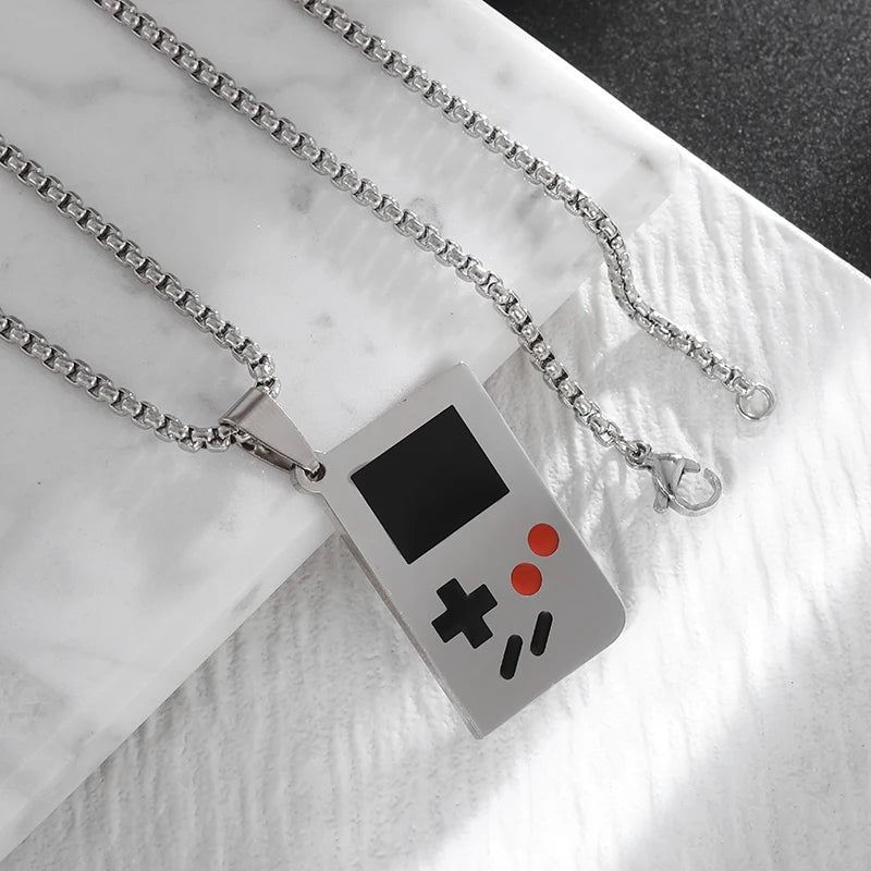 Stainless Steel Gaming Pendant & Necklace Gift - Vivid Setups