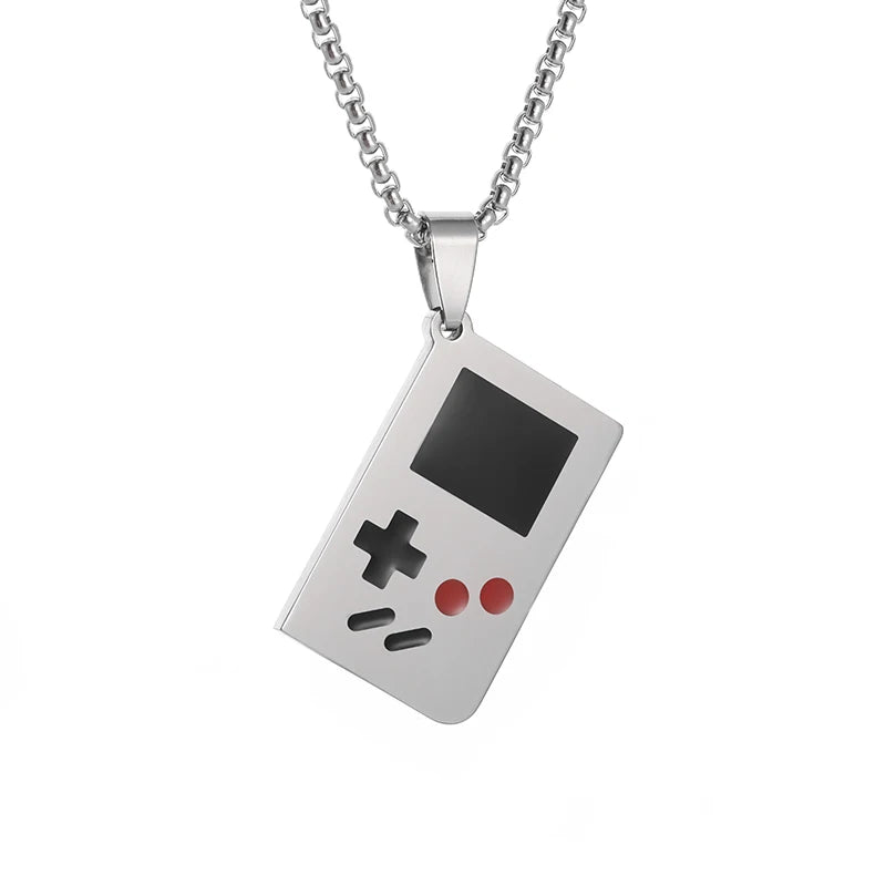 Stainless Steel Gaming Pendant & Necklace Gift - Vivid Setups