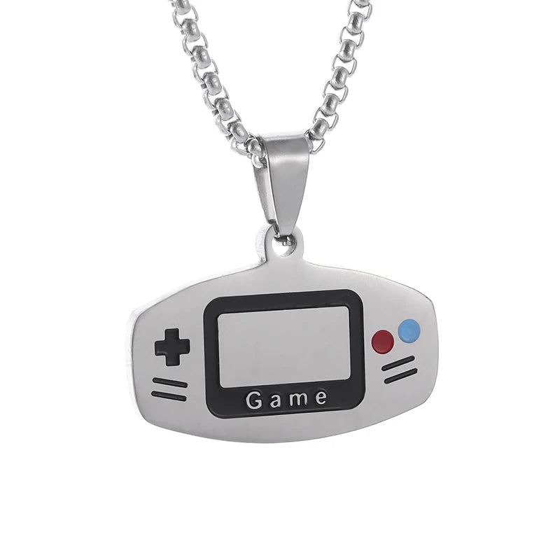 Stainless Steel Gaming Pendant & Necklace Gift - Vivid Setups