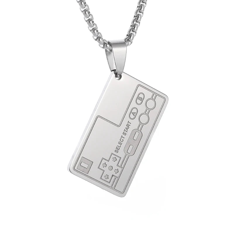 Stainless Steel Gaming Pendant & Necklace Gift - Vivid Setups