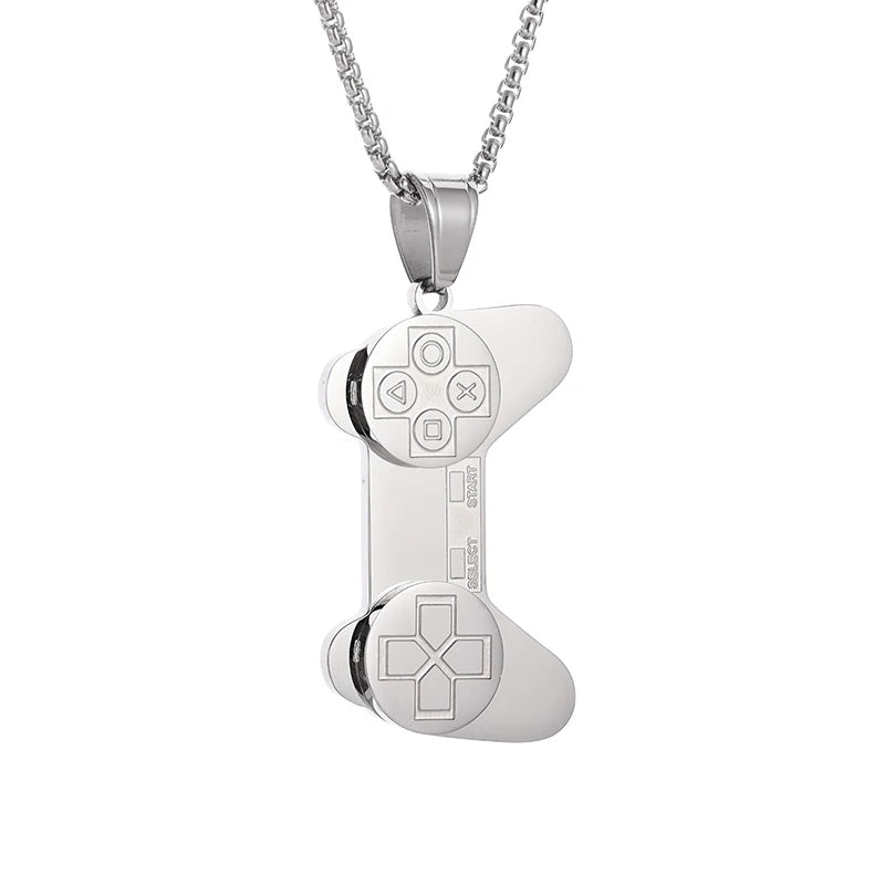Stainless Steel Gaming Pendant & Necklace Gift - Vivid Setups