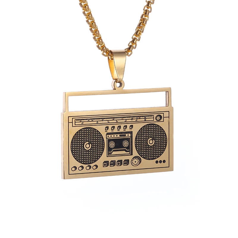 Stainless Steel Gaming Pendant & Necklace Gift - Vivid Setups