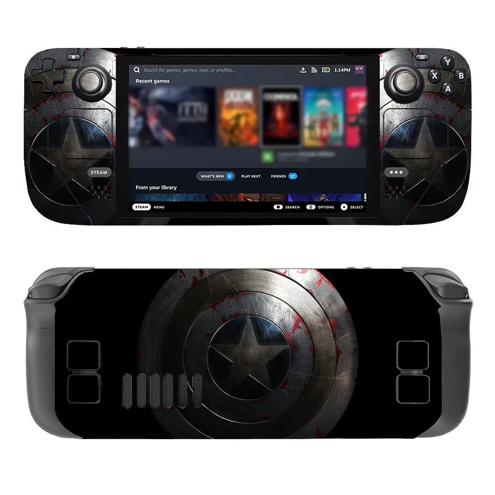 Steam Deck Console Vinyl Skin Sticker Cover Set - Vivid Setups