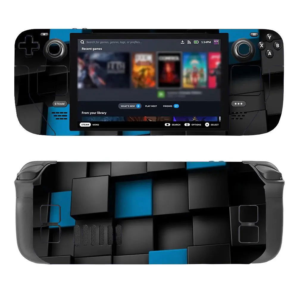 Steam Deck Console Vinyl Skin Sticker Cover Set - Vivid Setups