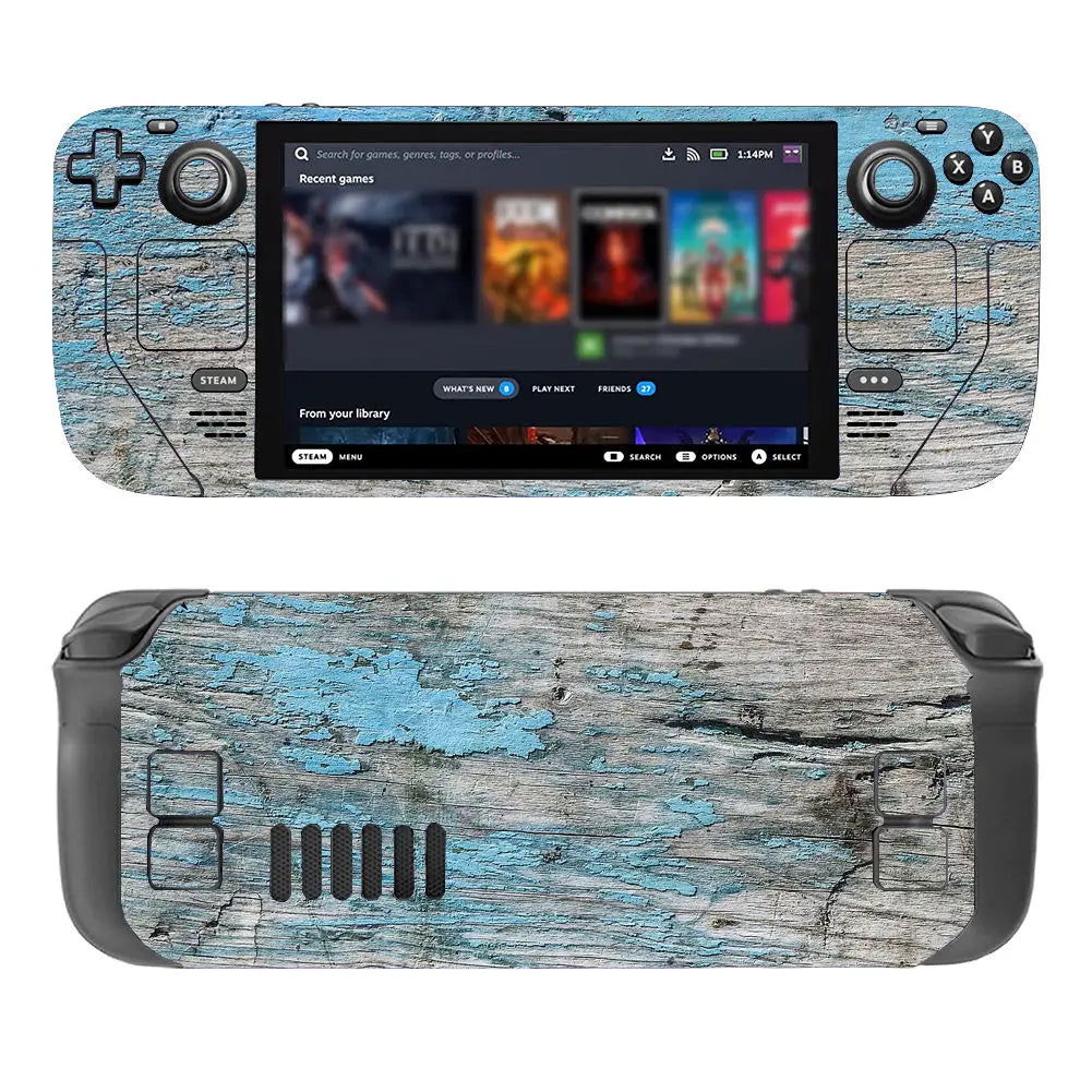 Steam Deck Console Vinyl Skin Sticker Cover Set - Vivid Setups