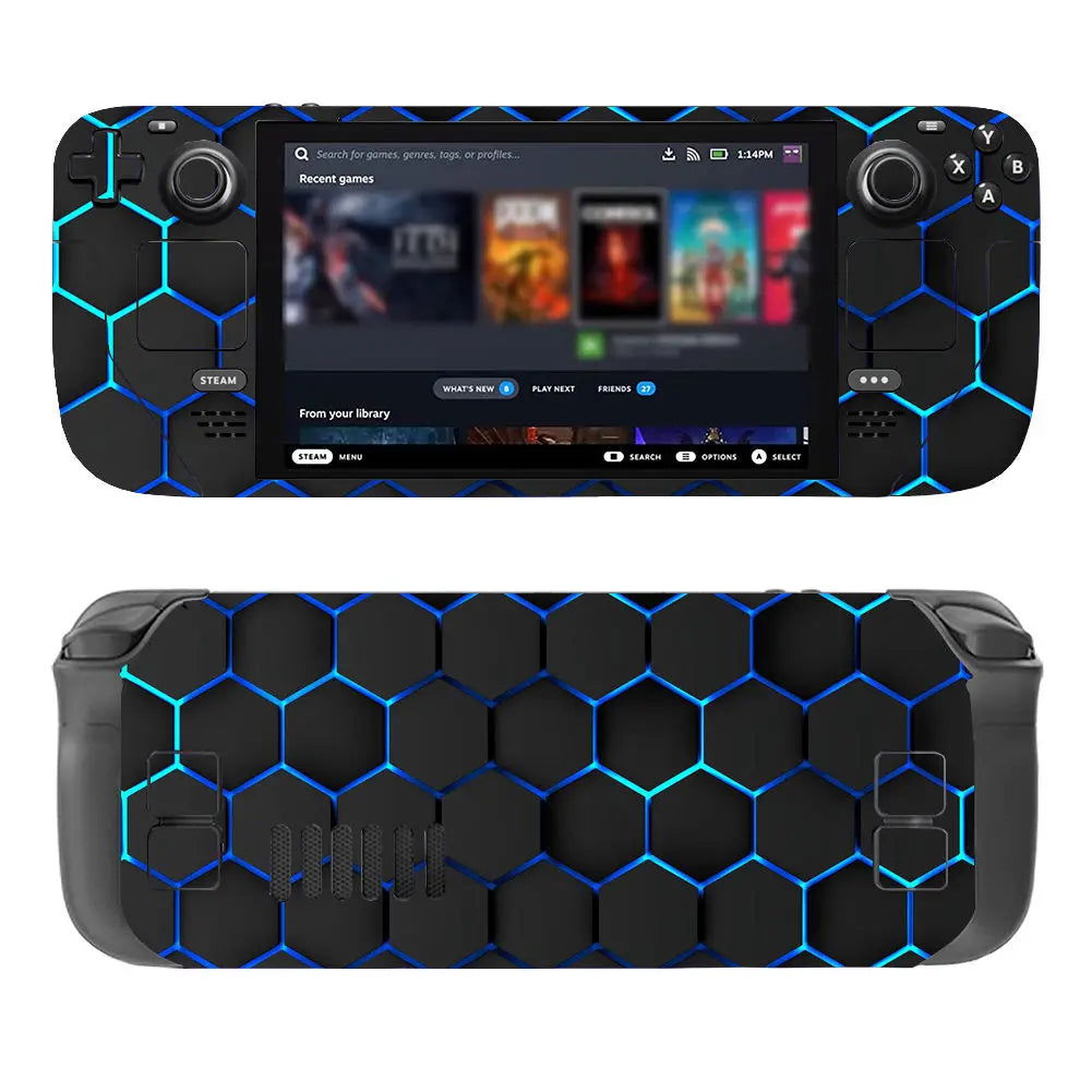 Steam Deck Console Vinyl Skin Sticker Cover Set - Vivid Setups