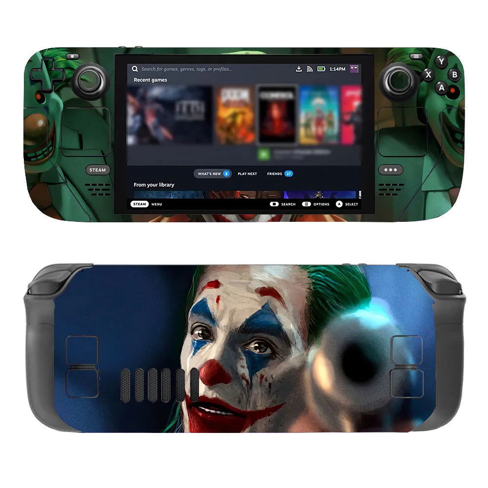 Steam Deck Console Vinyl Skin Sticker Cover Set - Vivid Setups