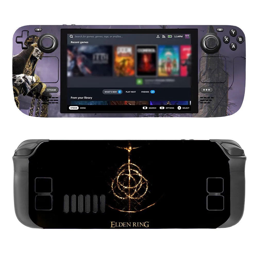 Steam Deck Console Vinyl Skin Sticker Cover Set - Vivid Setups