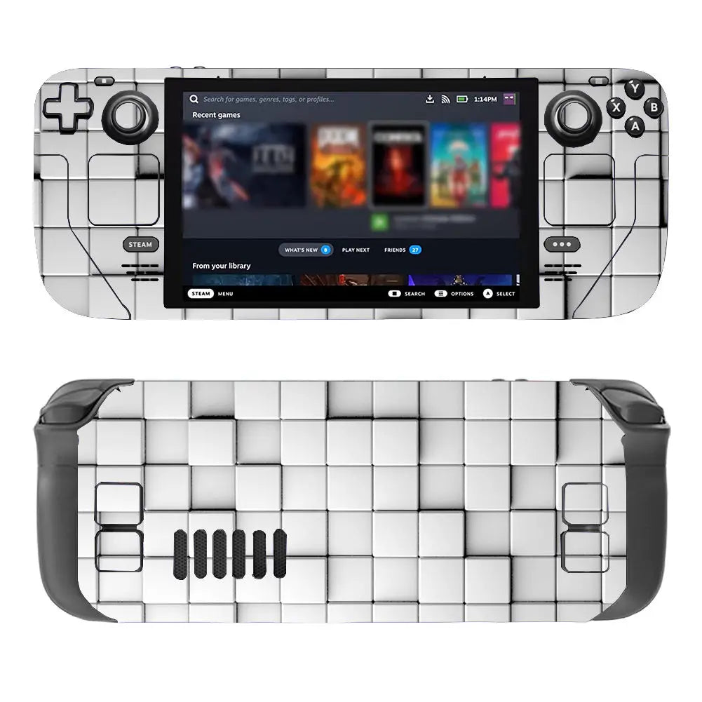 Steam Deck Console Vinyl Skin Sticker Cover Set - Vivid Setups