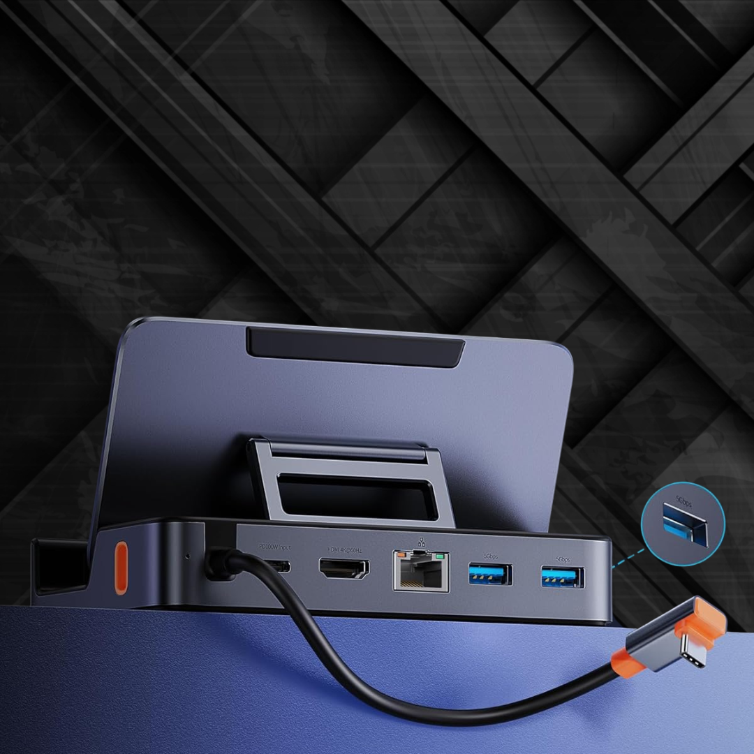 Steam Deck & Nintendo Switch Docking Station - Vivid Setups