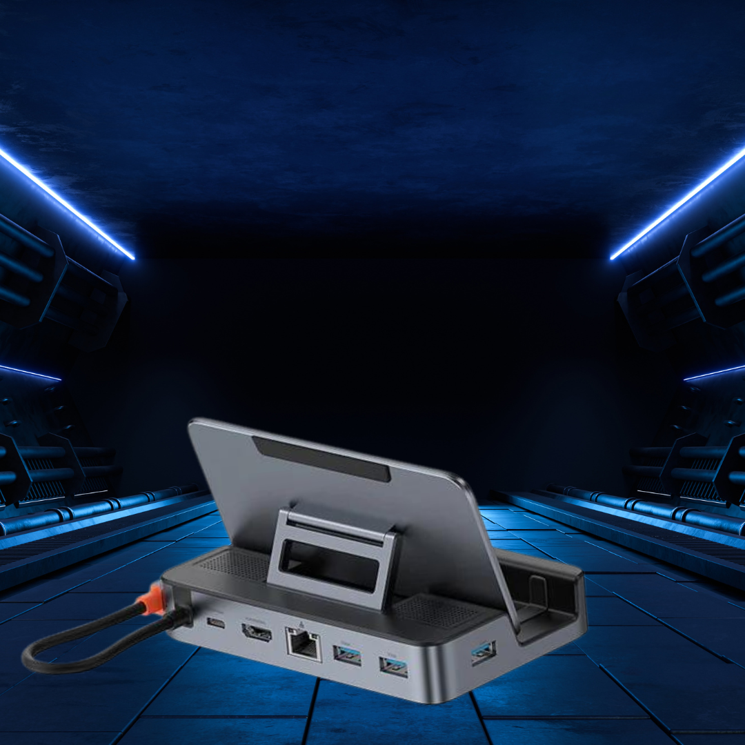 Steam Deck & Nintendo Switch Docking Station - Vivid Setups