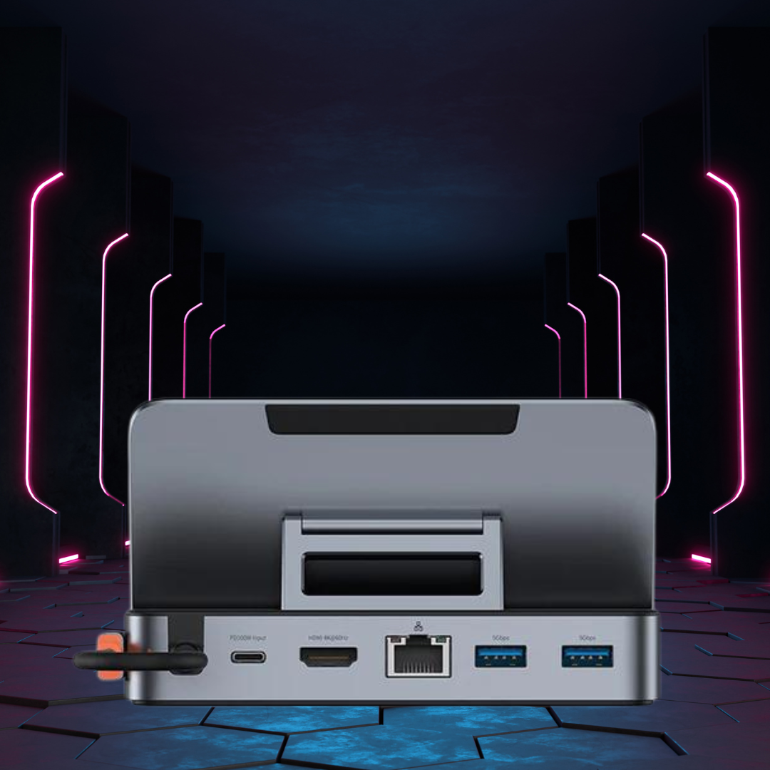 Steam Deck & Nintendo Switch Docking Station - Vivid Setups