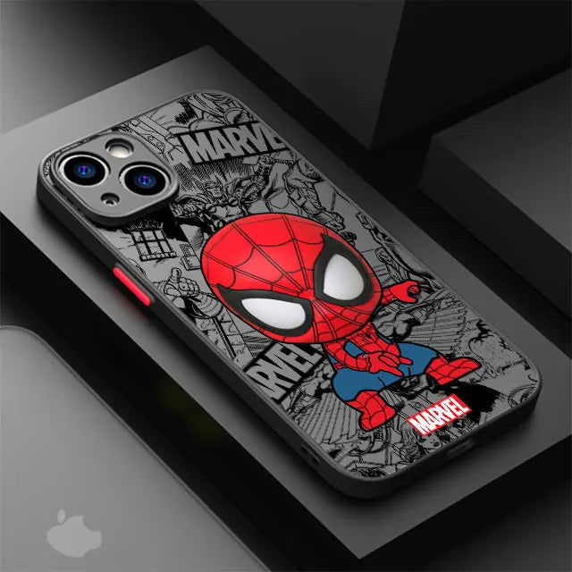 Super Heroes iPhone Silicone Case - Vivid Setups
