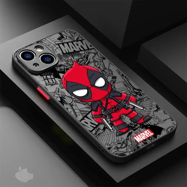 Super Heroes iPhone Silicone Case - Vivid Setups