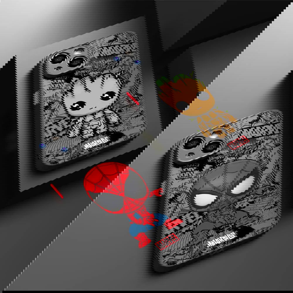 Superhero Comic Character iPhone Cover - Vivid Setups