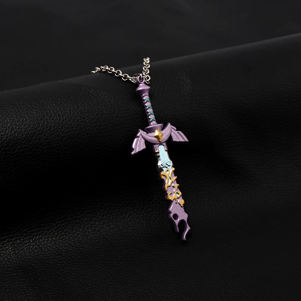 Tears of The Kingdom Master Sword Metal Necklace & Pendant Fandom Gift - Vivid Setups