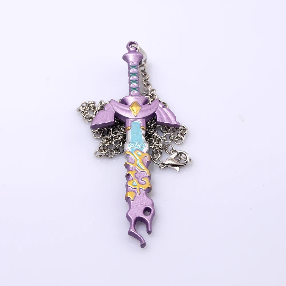 Tears of The Kingdom Master Sword Metal Necklace & Pendant Fandom Gift - Vivid Setups