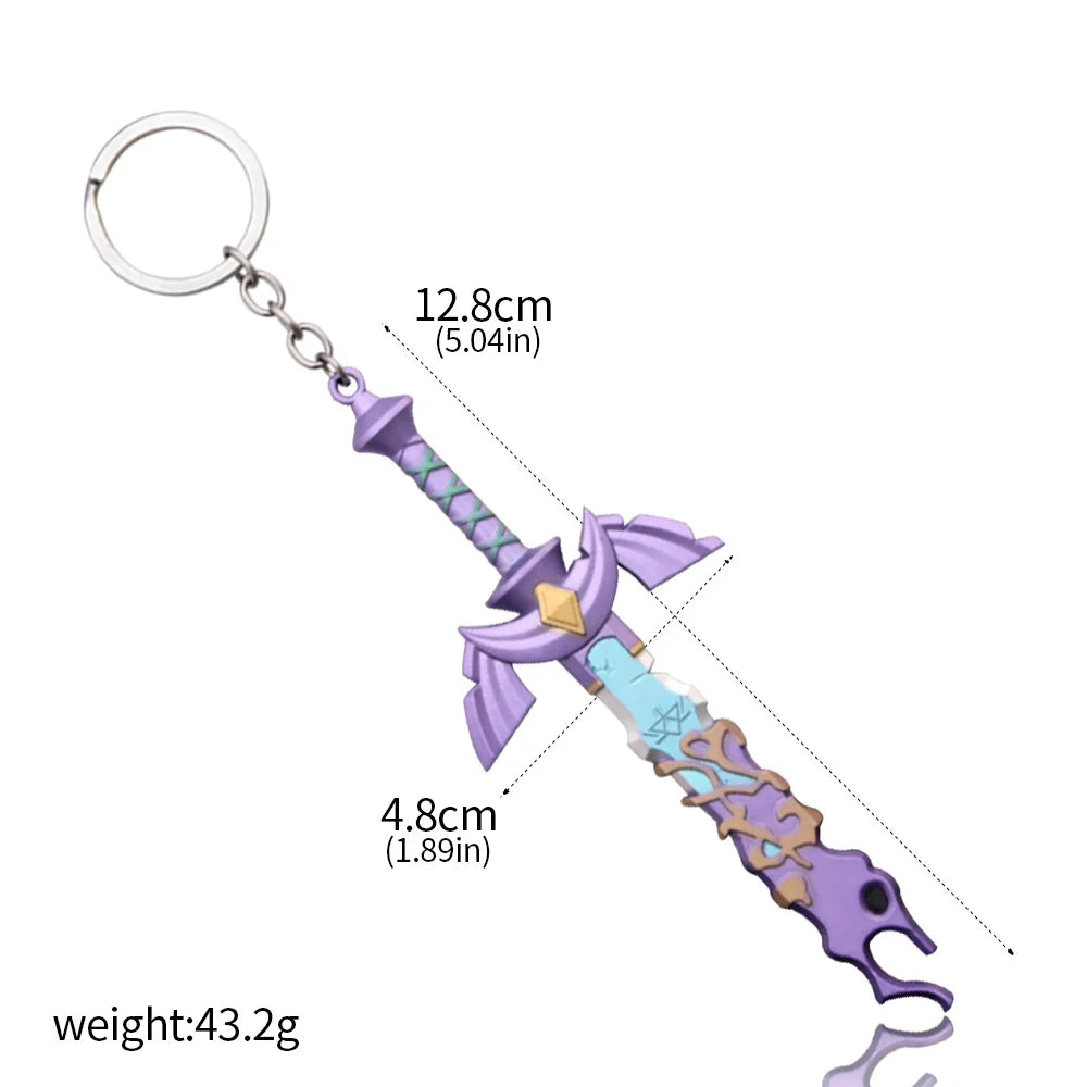 Tears of The Kingdom Master Sword Metal Necklace & Pendant Fandom Gift - Vivid Setups