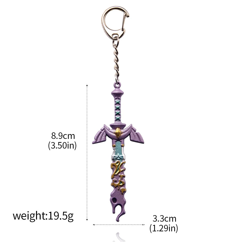 Tears of The Kingdom Master Sword Metal Necklace & Pendant Fandom Gift - Vivid Setups