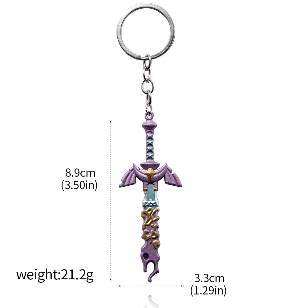Tears of The Kingdom Master Sword Metal Necklace & Pendant Fandom Gift - Vivid Setups