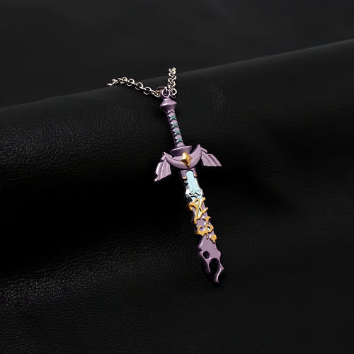 Tears of The Kingdom Master Sword Metal Necklace & Pendant Fandom Gift - Vivid Setups