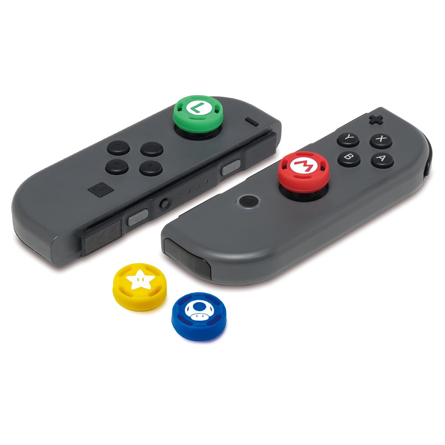 Thumb Grip Cap Covers for Nintendo Switch, NS OLED & NS Lite Joystick Controllers - Vivid Setups