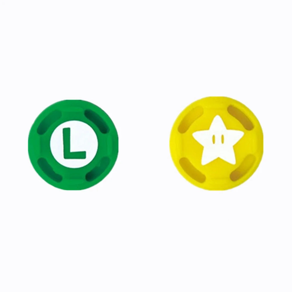 Thumb Grip Cap Covers for Nintendo Switch, NS OLED & NS Lite Joystick Controllers - Vivid Setups